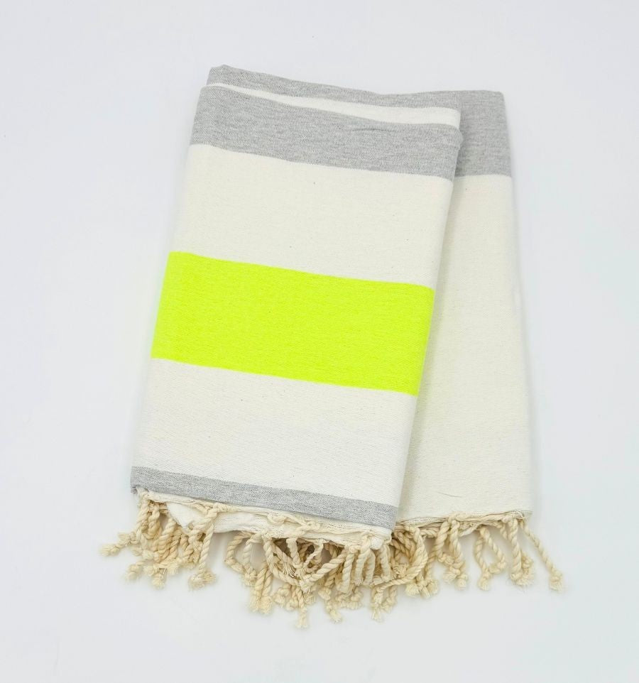 Fouta Monte Carlo gris clair