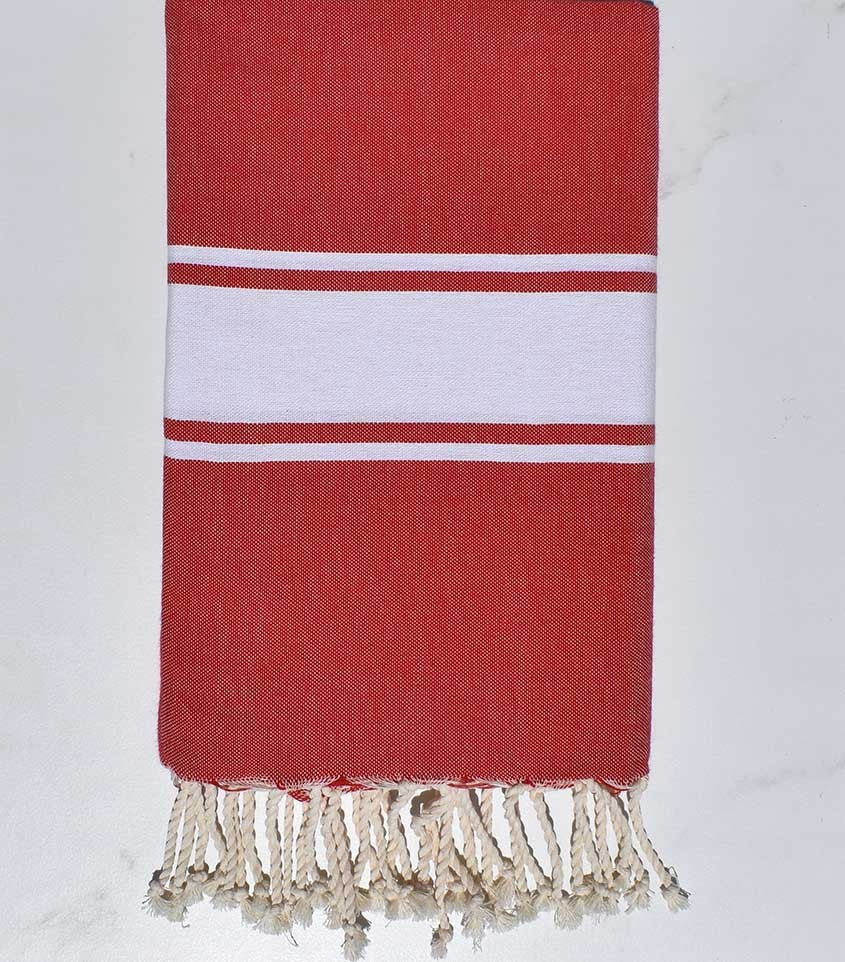 Strandtuch rot
