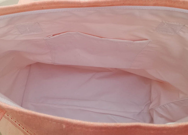 Sac de plage fouta thalasso capucine 