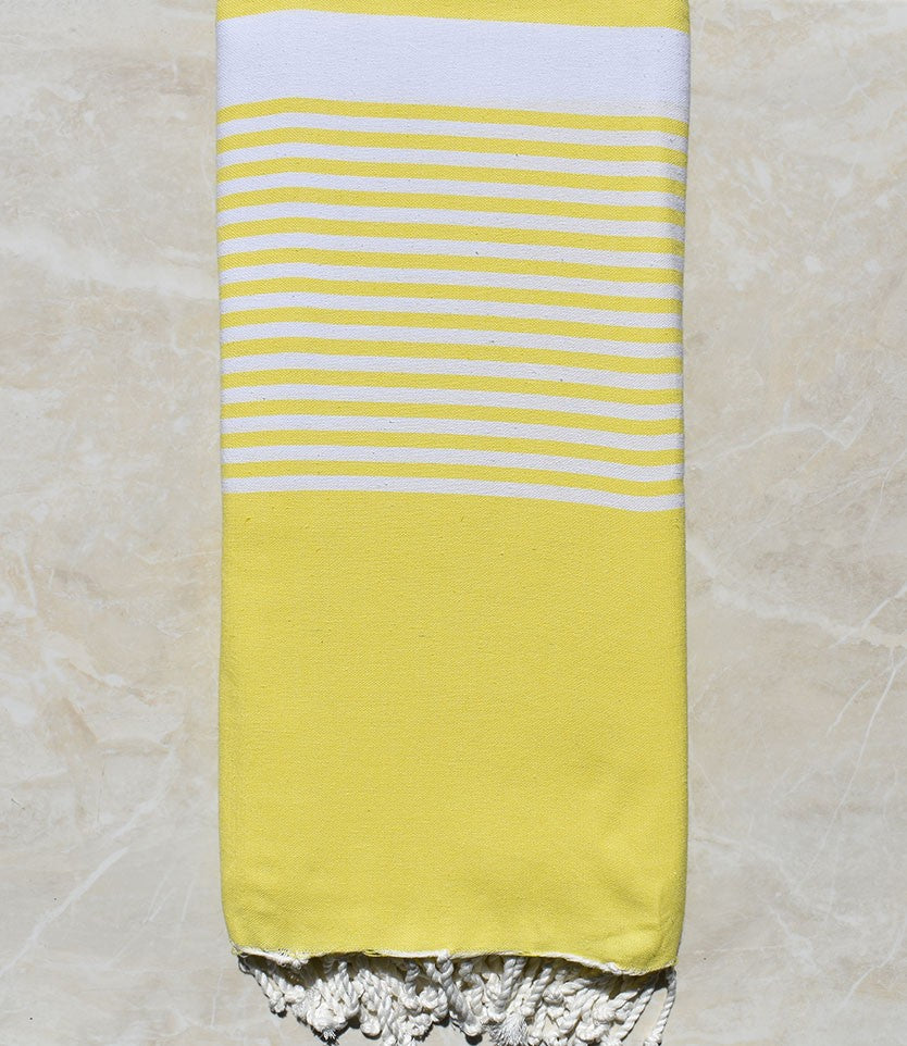 Jeté jaune 2m*3m 
