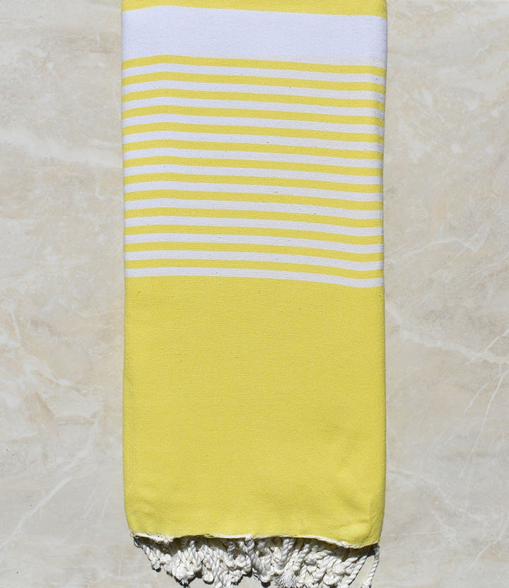 Jeté jaune 2m*3m 