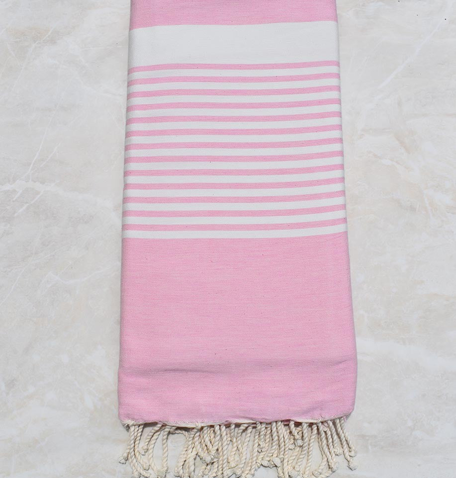 Jeté rose clair 2m/3m 