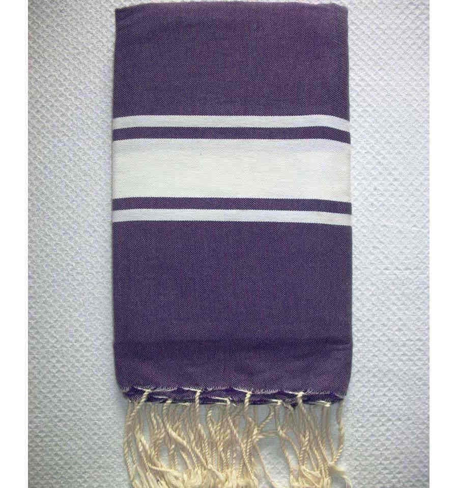 Fouta Plate violet 