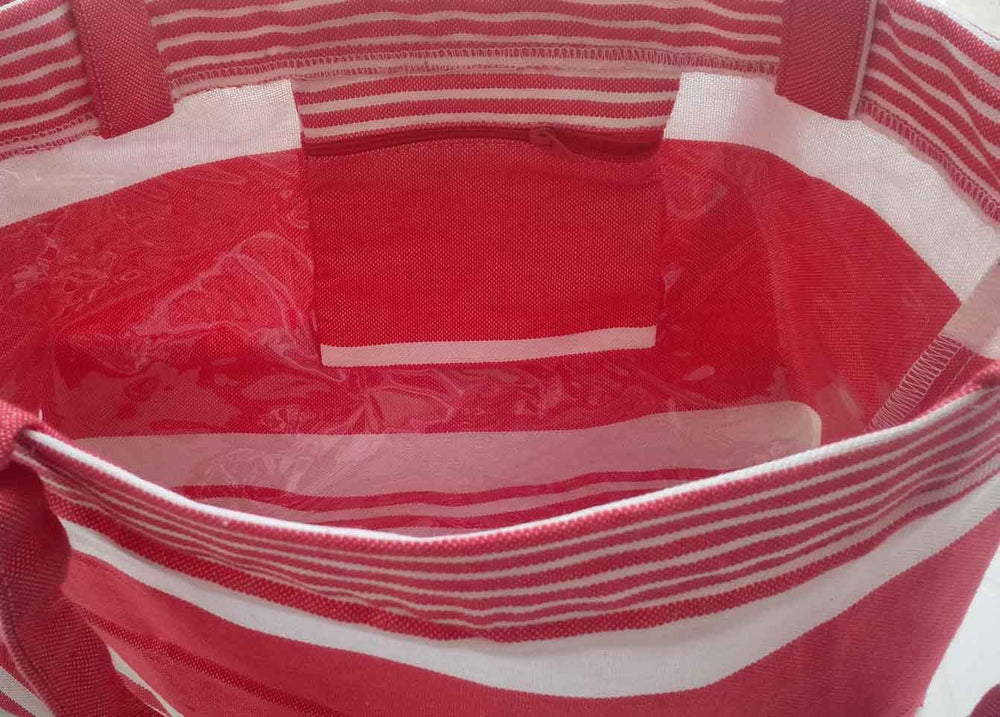 Sac de plage fouta arthur rouge 