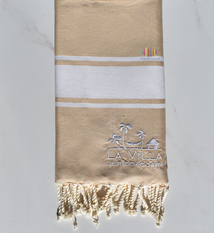 Fouta brodée LA VILLA 