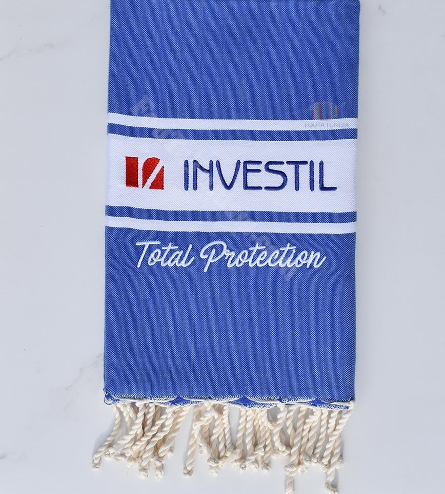 Fouta brodée INVESTIL 