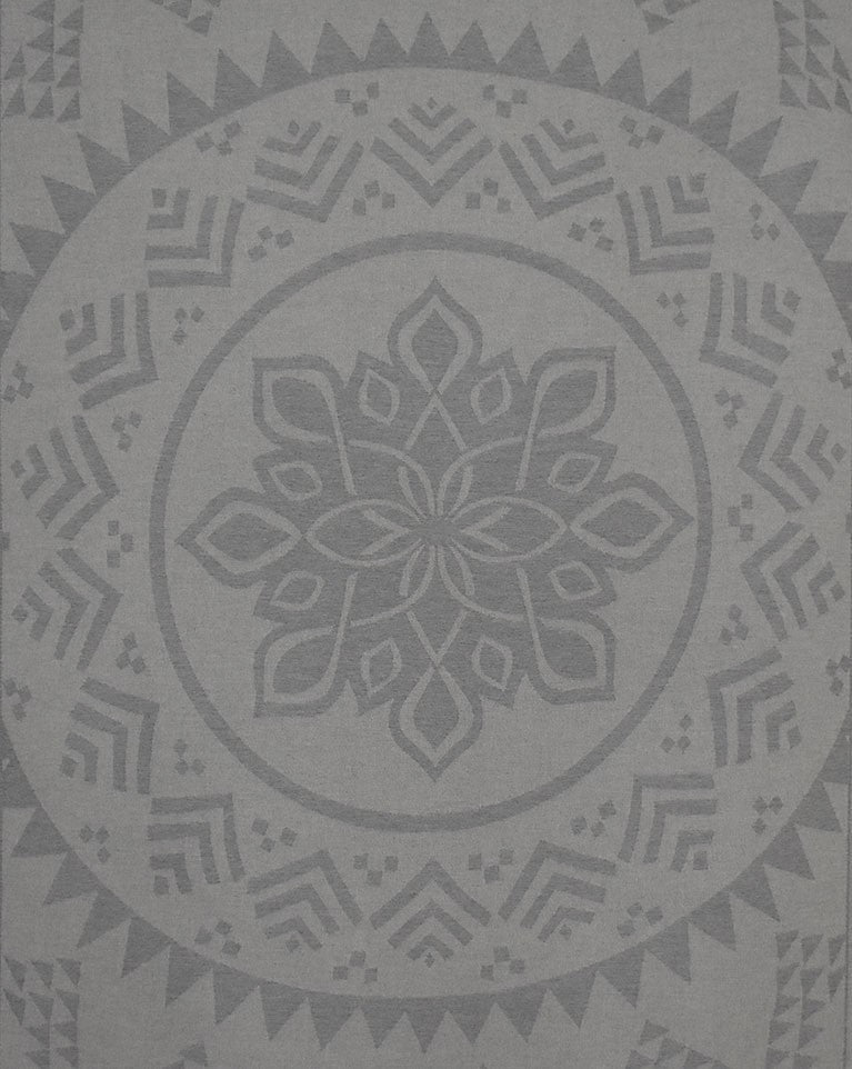 Fouta bohémian gris 