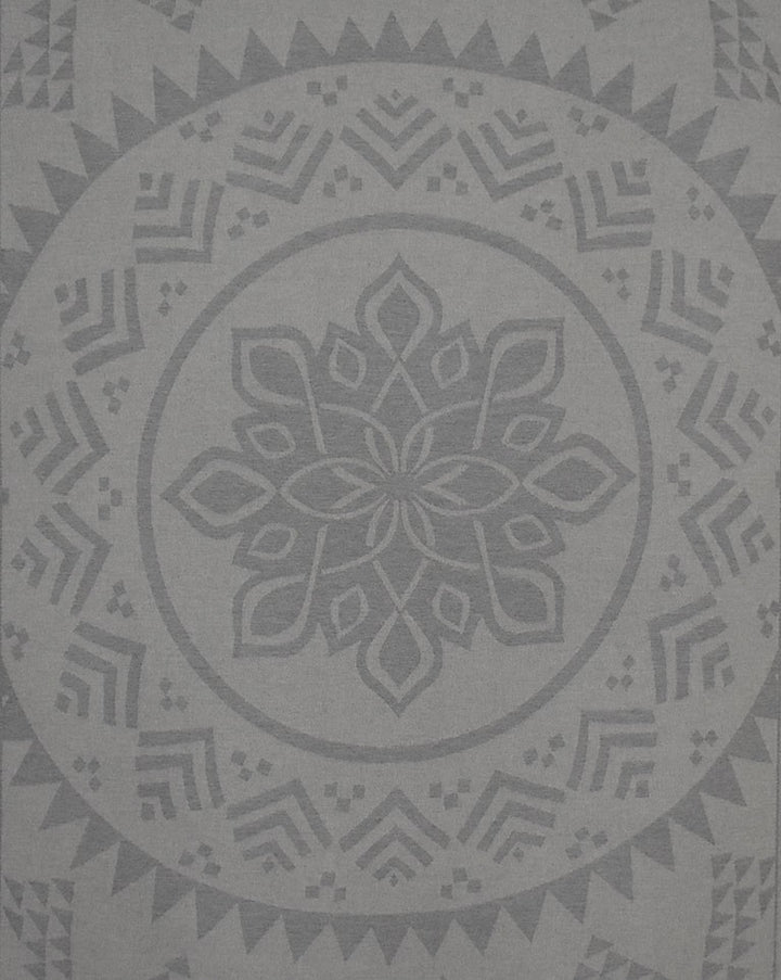 Fouta bohémian gris 