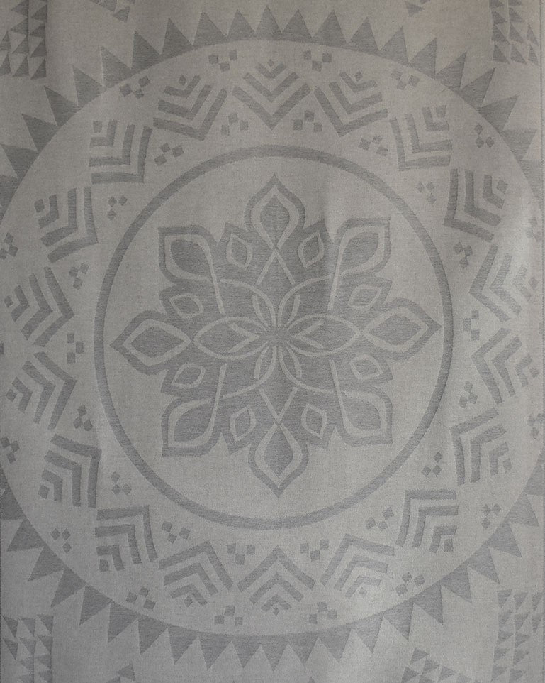 Fouta bohémian gris 