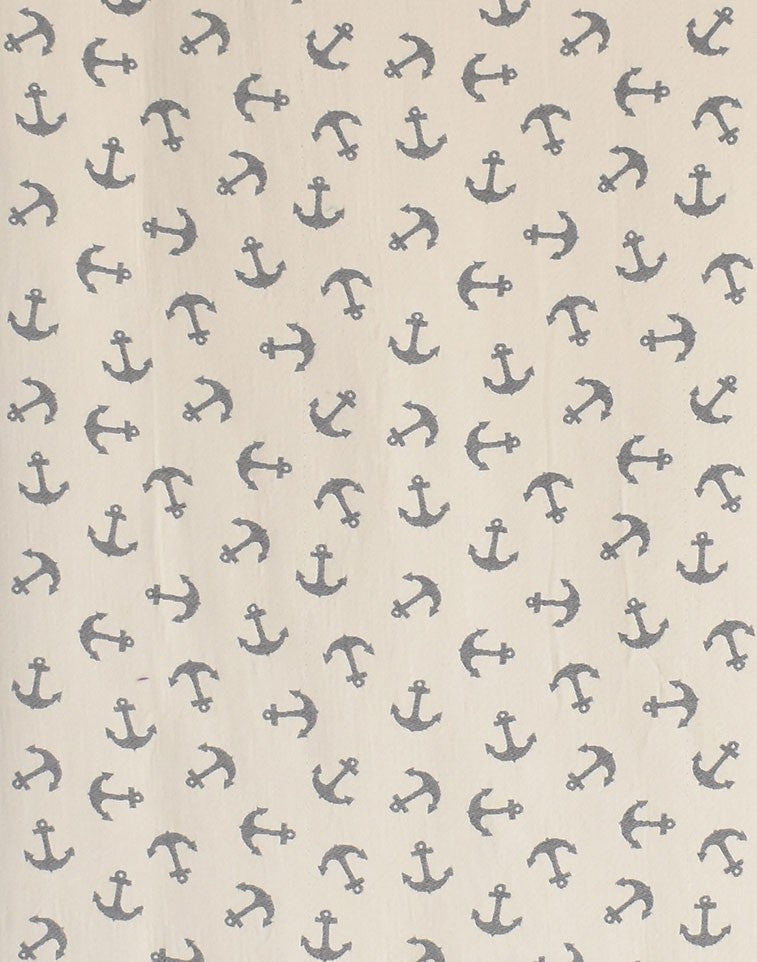 Fouta jacquard Ancre bleu nuit 