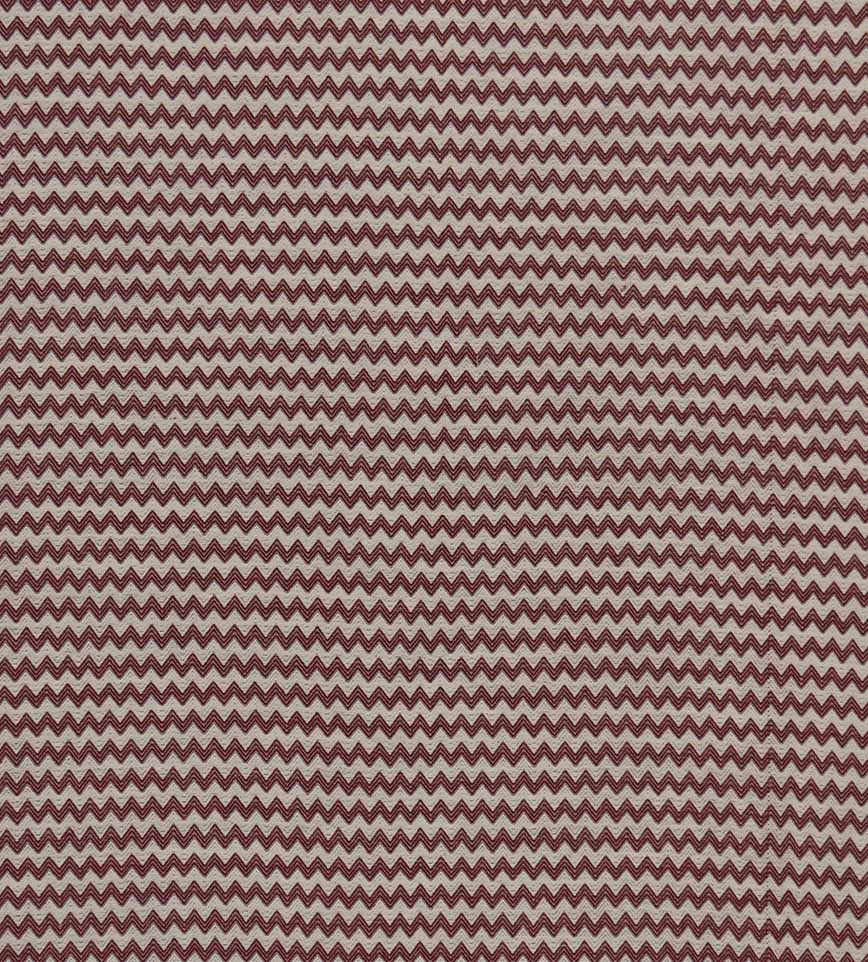 Fouta zigzag rouge bordeaux 