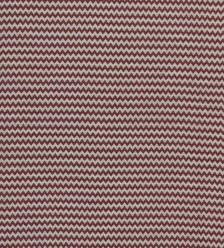 Fouta zigzag rouge bordeaux 