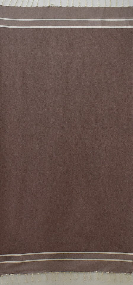 Chevron marron 