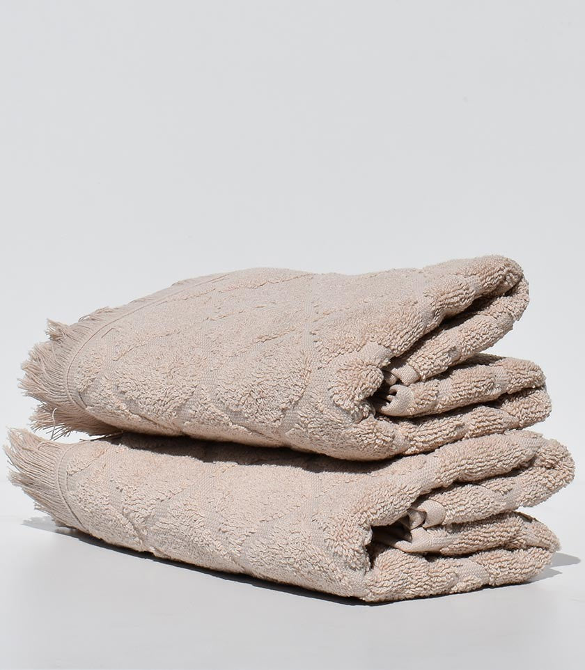 Serviette invité ELYSSA beige 