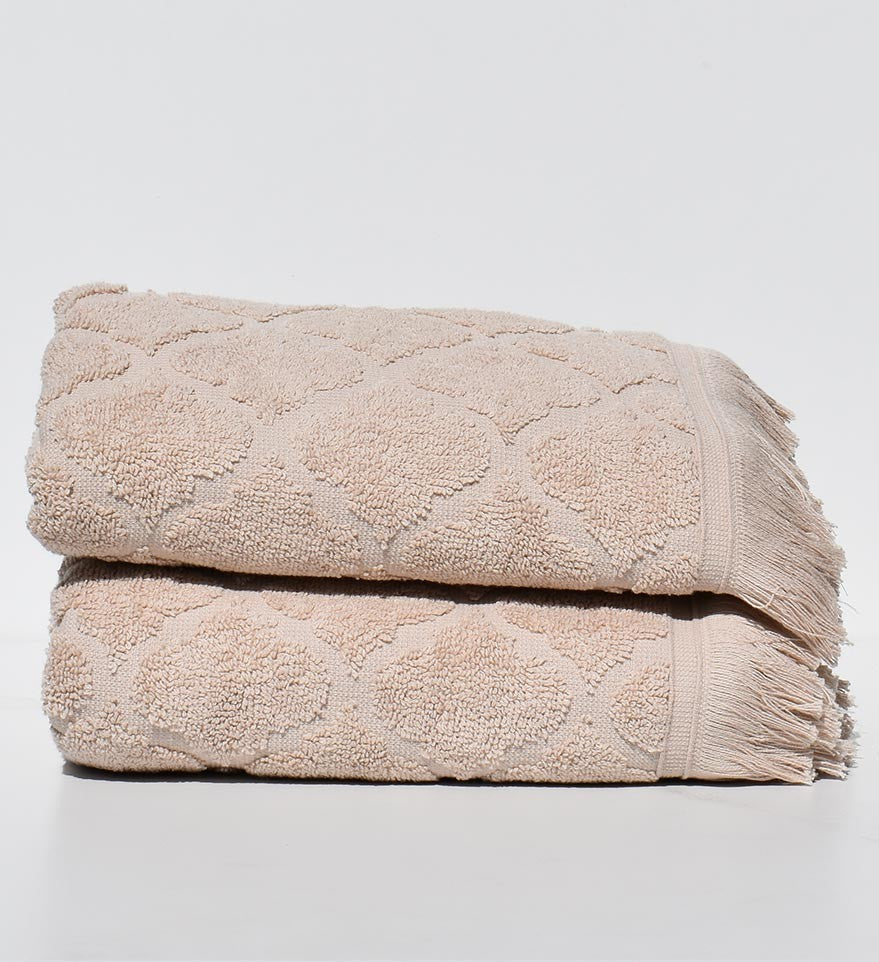 Serviette invité ELYSSA beige 