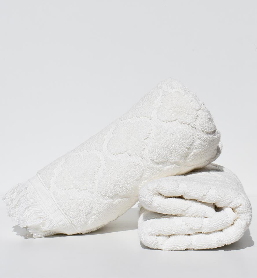 Serviette invité ELYSSA écru 