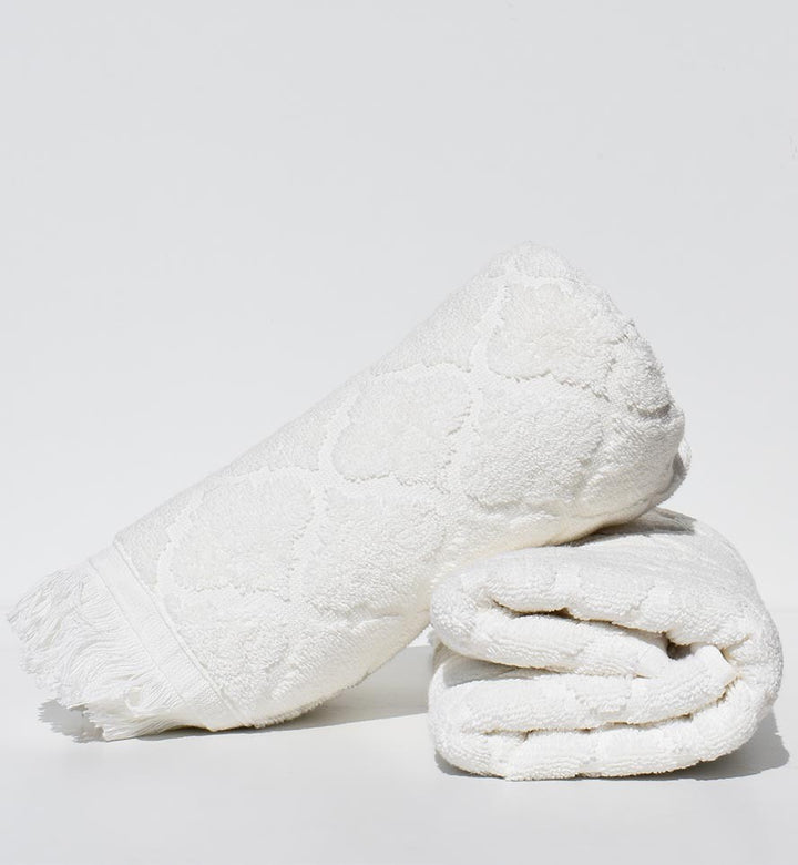 Serviette invité ELYSSA écru 