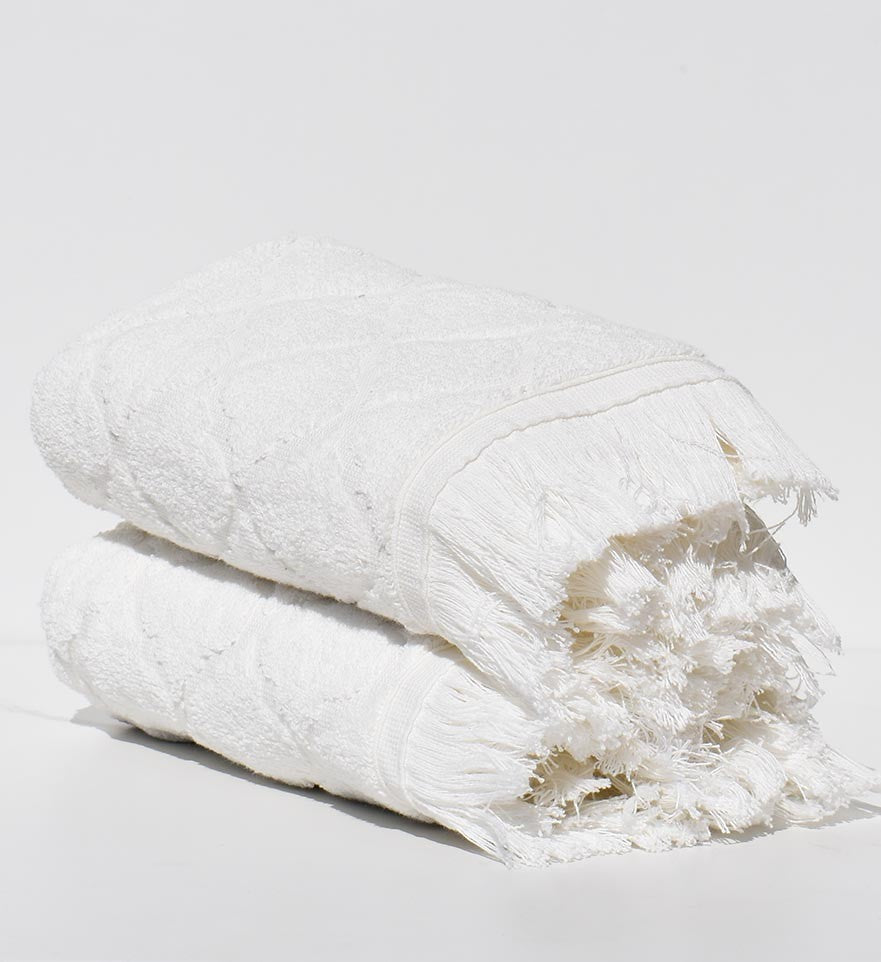 Serviette invité ELYSSA écru 