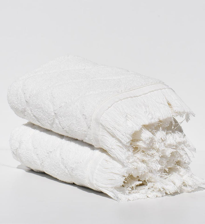 Serviette invité ELYSSA écru 