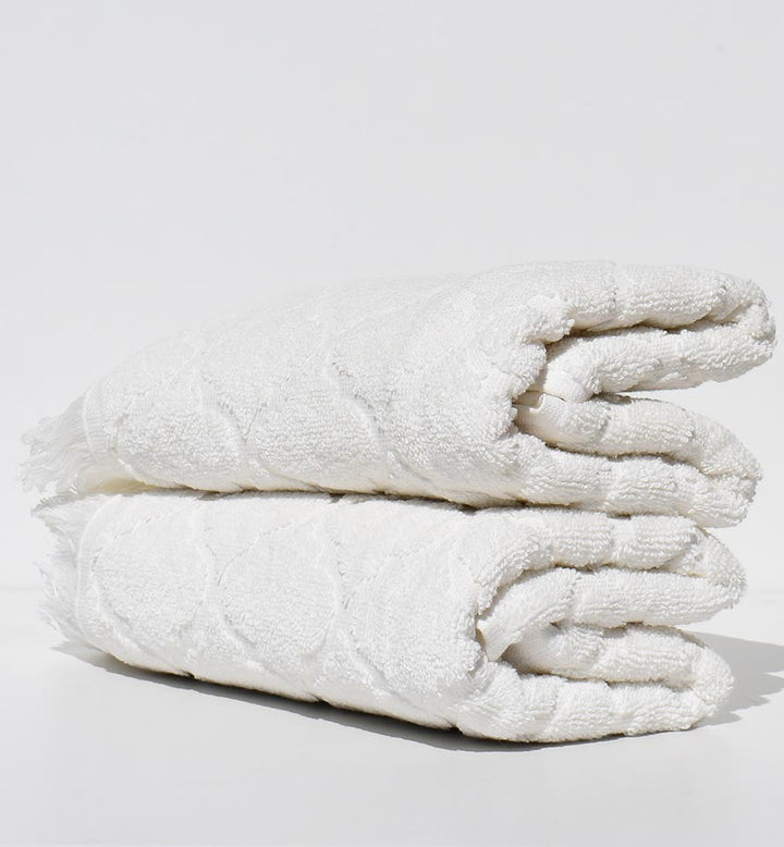 Serviette invité ELYSSA écru 