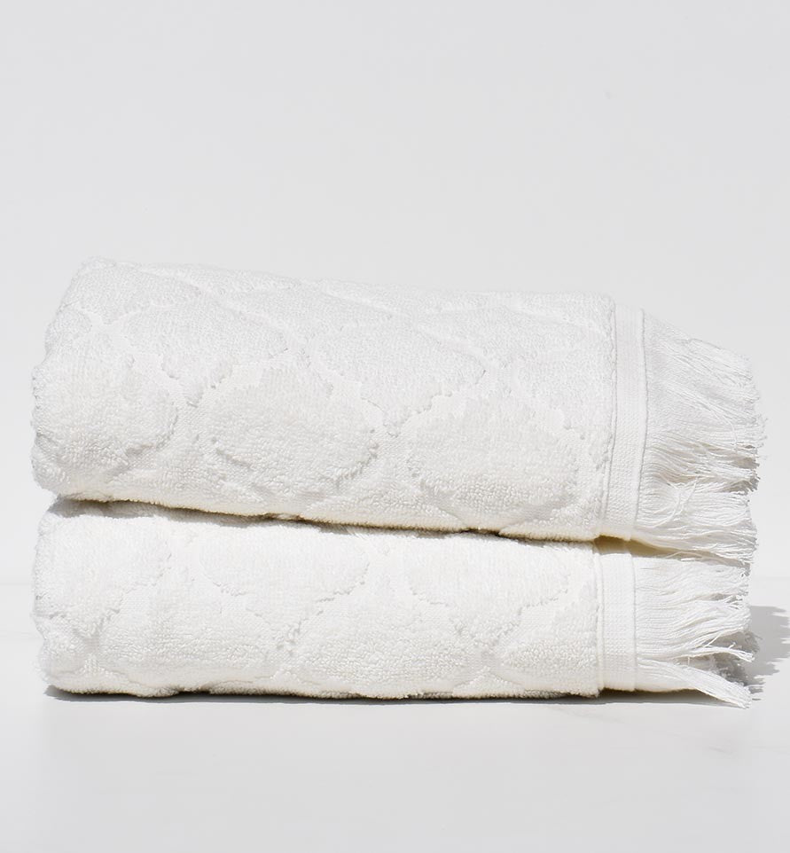 Serviette invité ELYSSA écru 