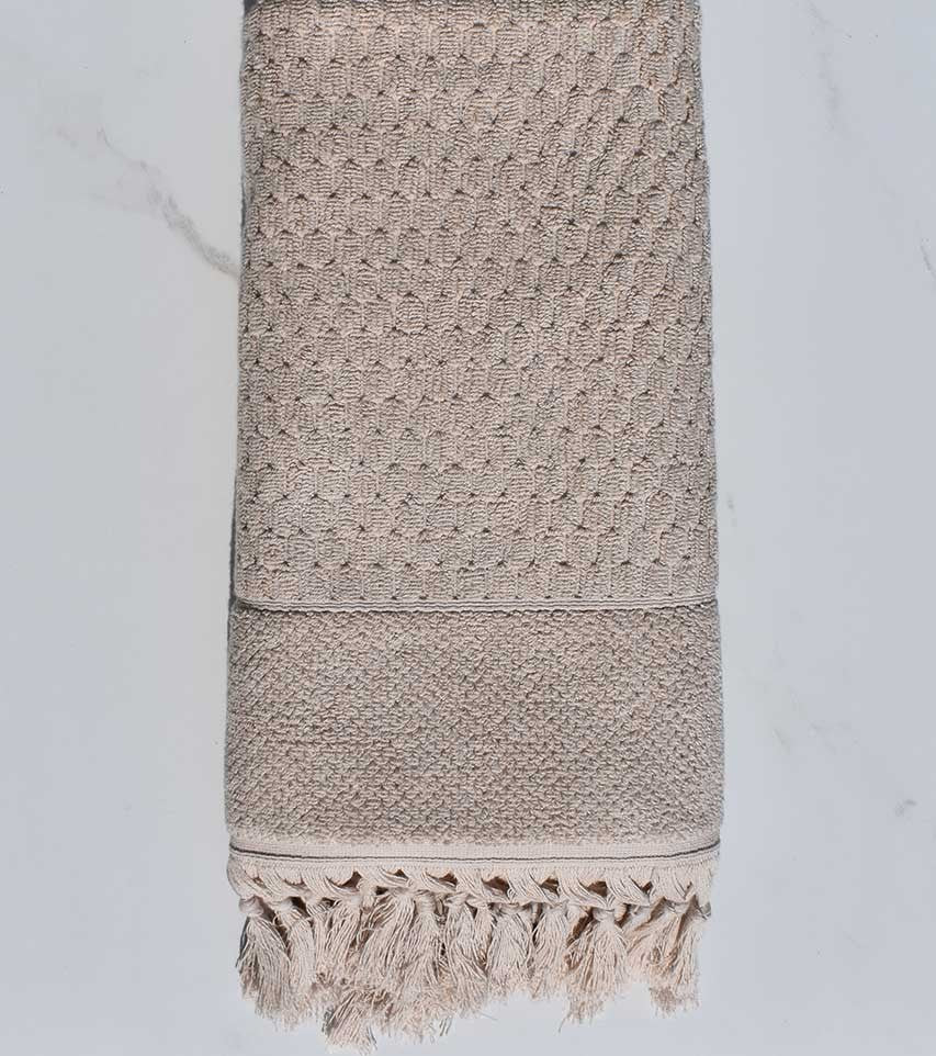 Serviette de bain HAMILCAR beige 