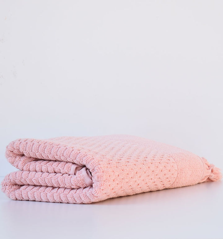 Serviette de bain HAMILCAR saumon 