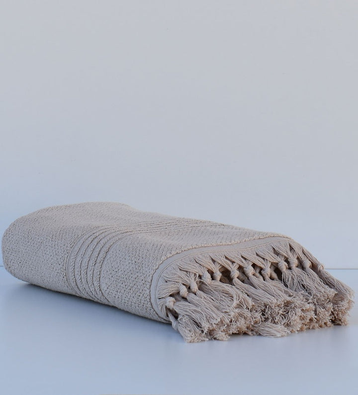 Serviette de bain HANNABAL beige 