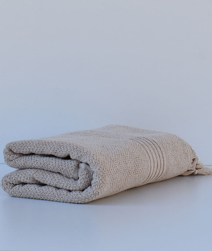 Serviette de bain HANNABAL beige 