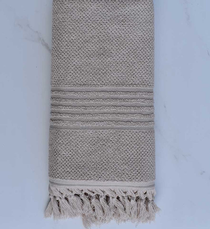 Serviette de bain HANNABAL beige 