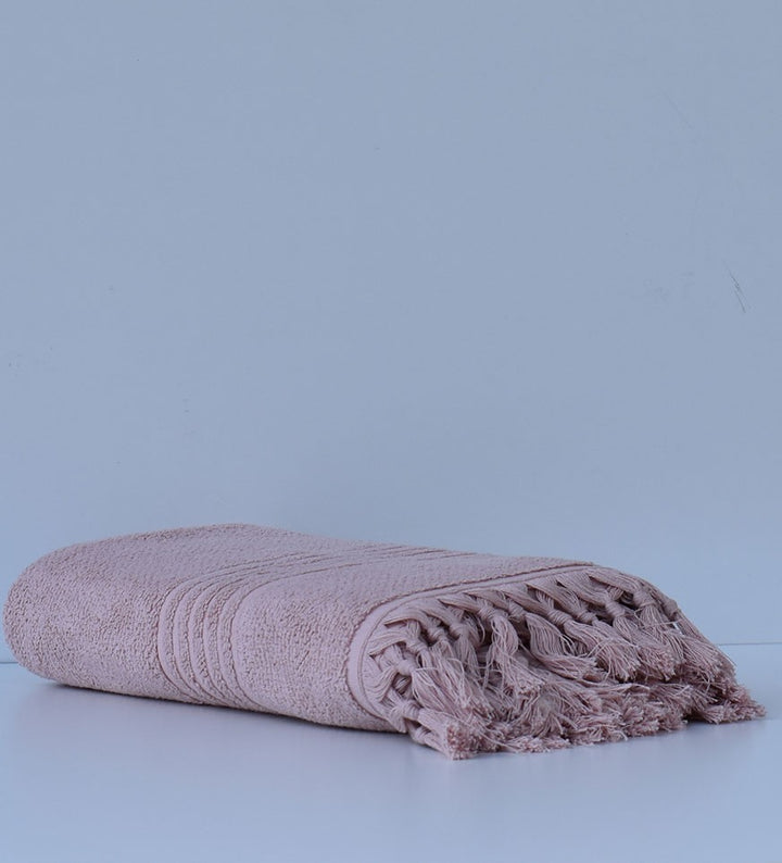Serviette de bain LYNN saumon 