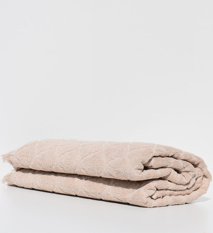 Draps de bain Elyssa beige 