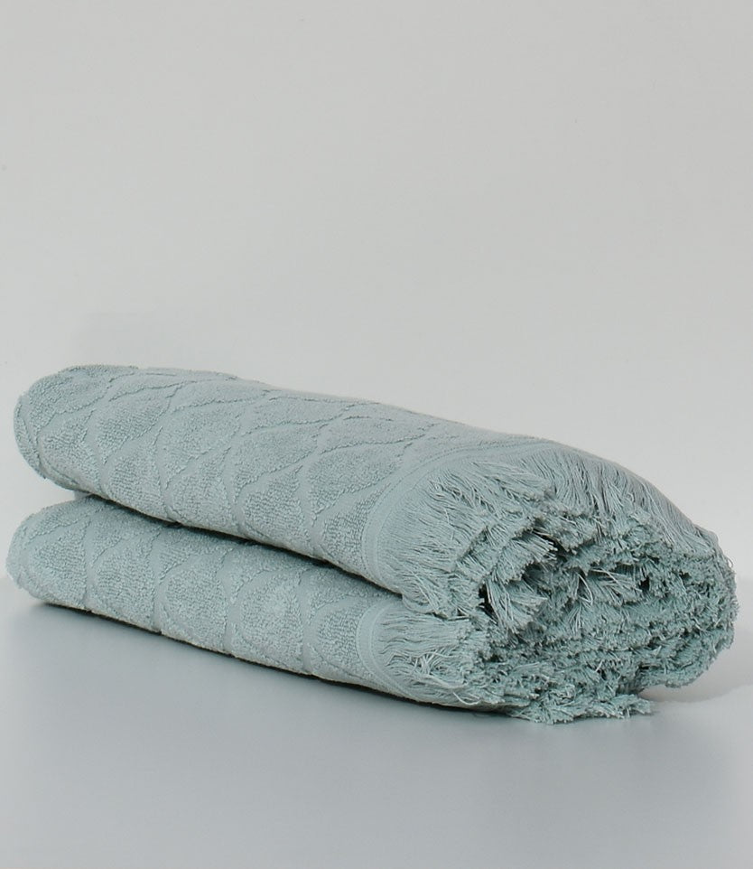 Drap de bain  Elyssa vert 