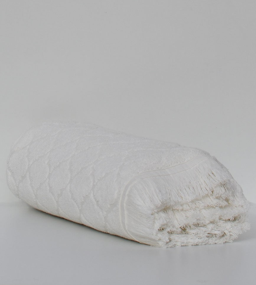 Drap de bain Elyssa écru 