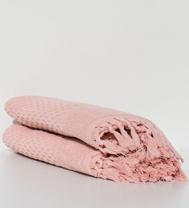 Draps de bain  HAMILCAR saumon 