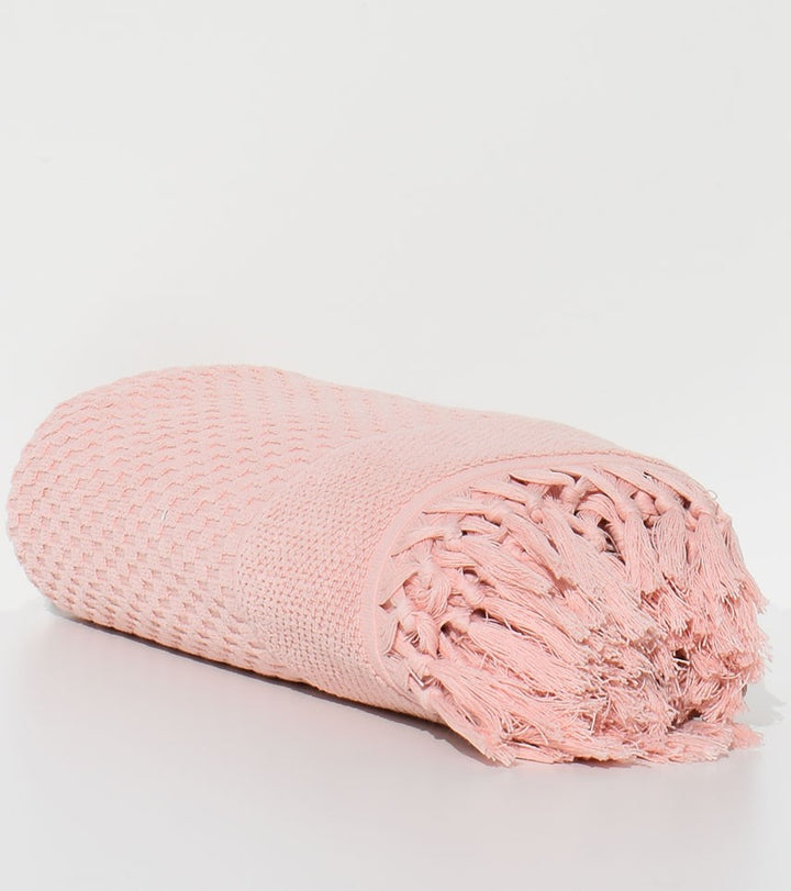 Draps de bain  HAMILCAR saumon 