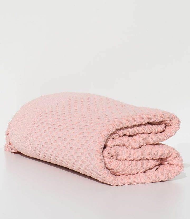 Draps de bain  HAMILCAR saumon 