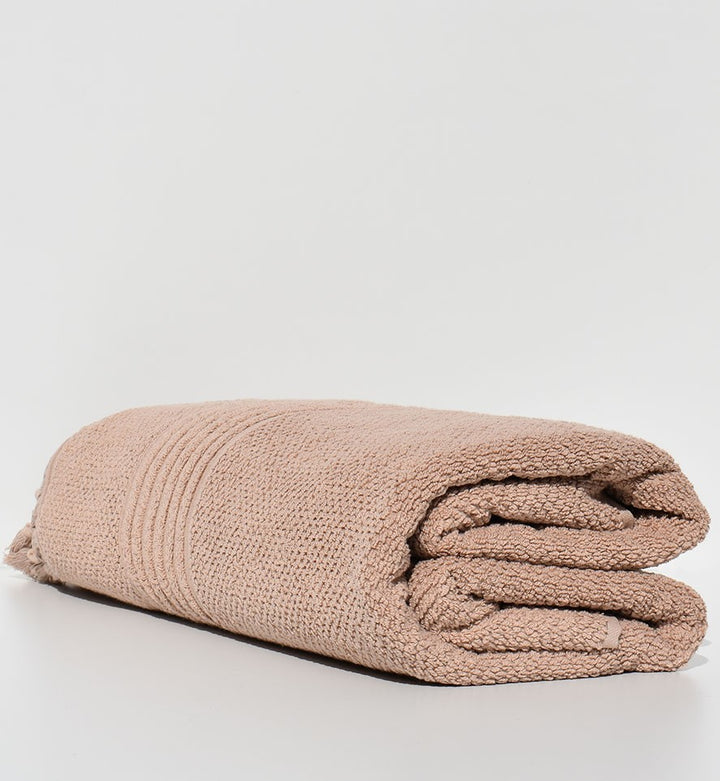 Drap de bain HANNABAL beige foncé 