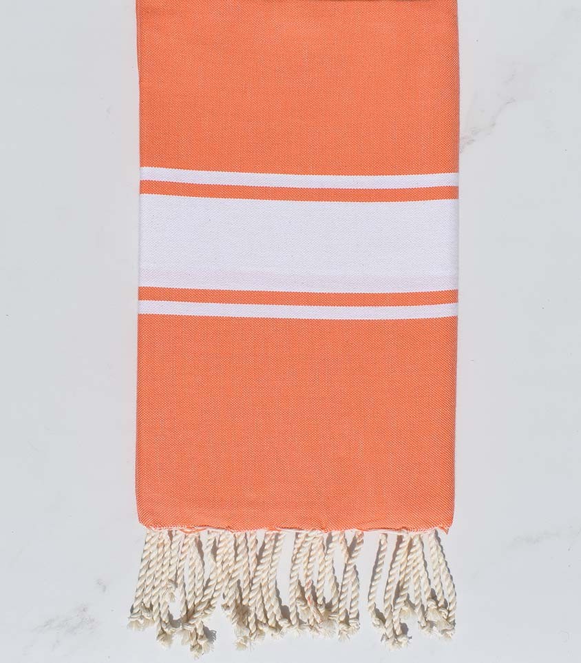 Fouta orangé 