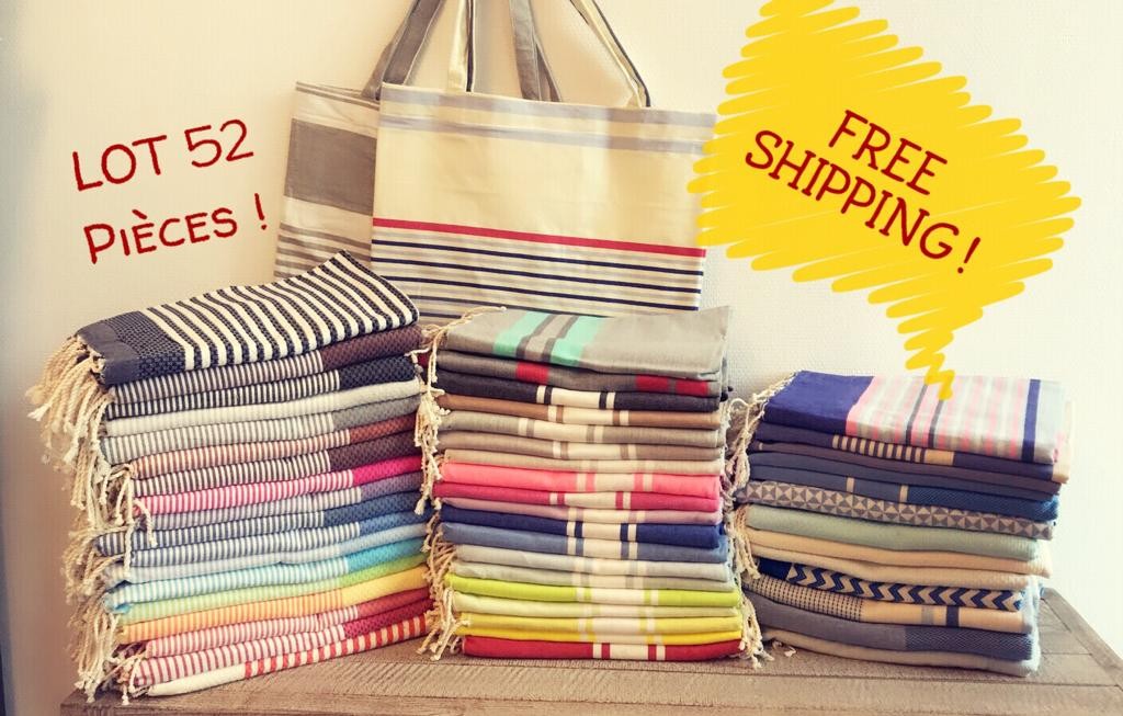 Lot Fouta 52 