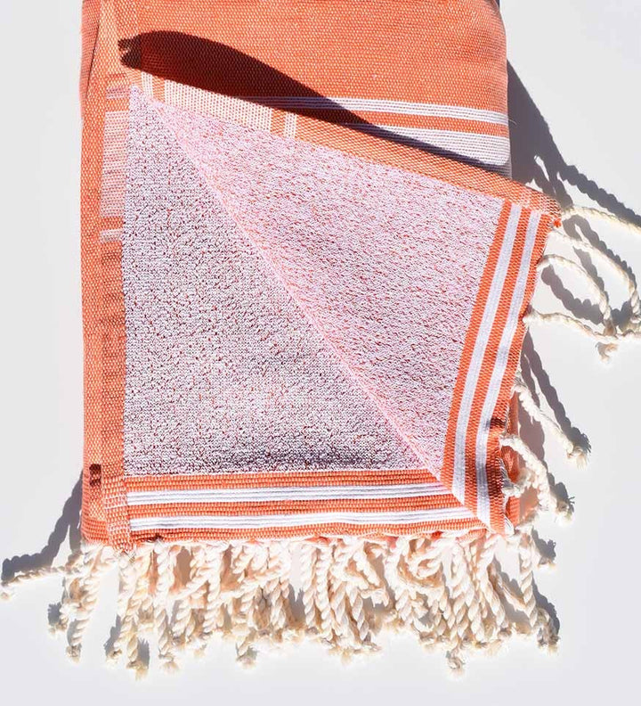 Fouta éponge corail Fouta Tunisia - 2