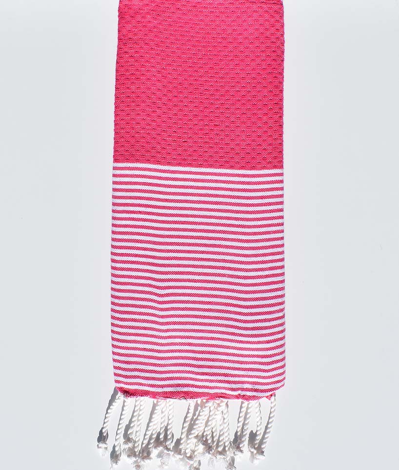 Enfant Nid d'abeille rose  - 1