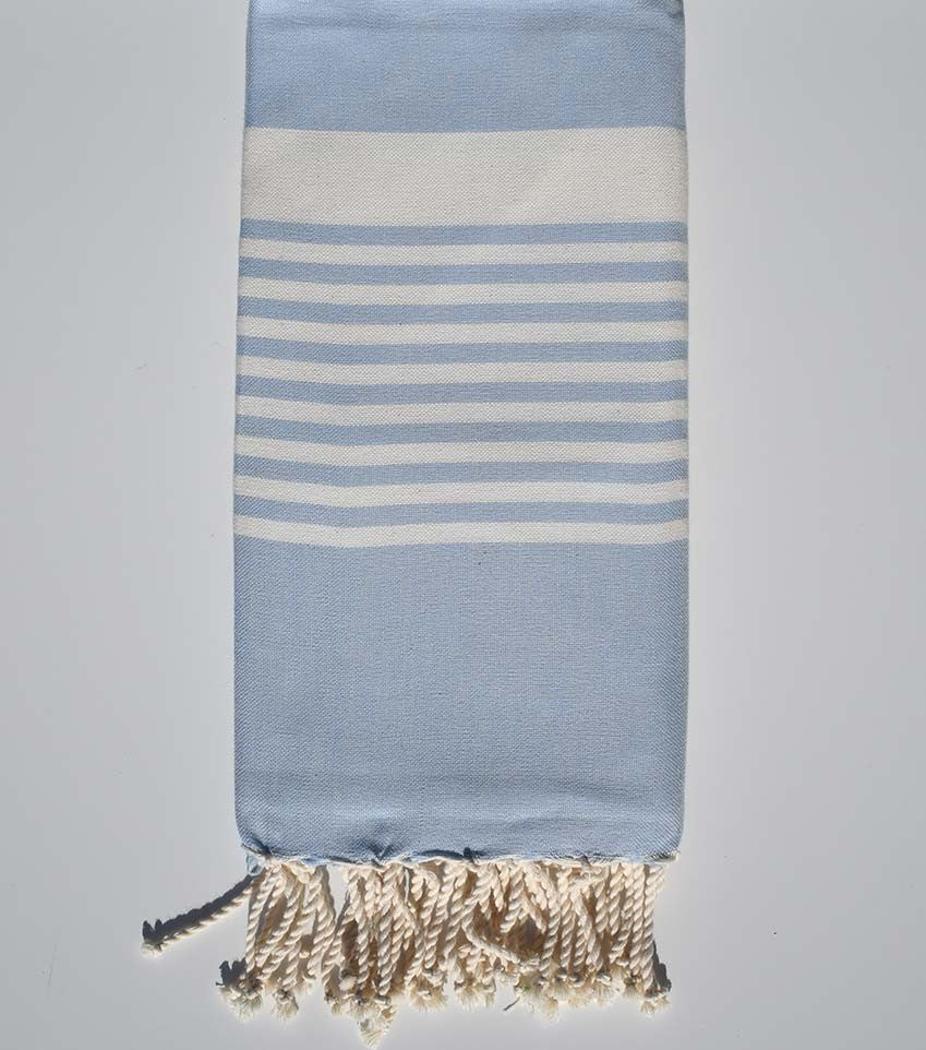 Fouta arthur bleu dragée Fouta Tunisia - 2