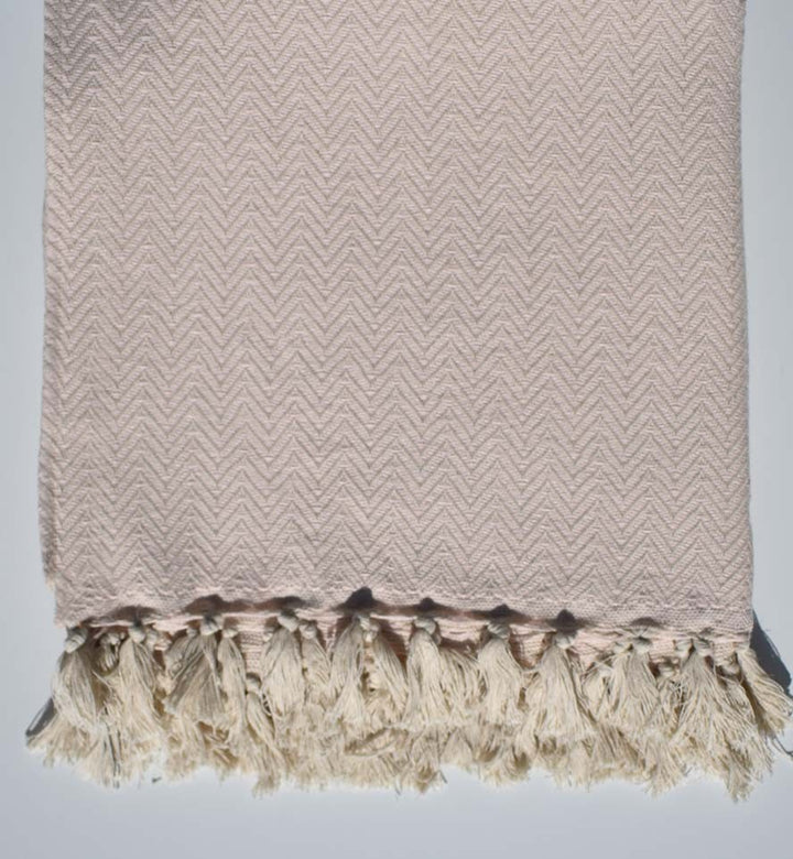 Plaid rose bébé Fouta Tunisia - 1