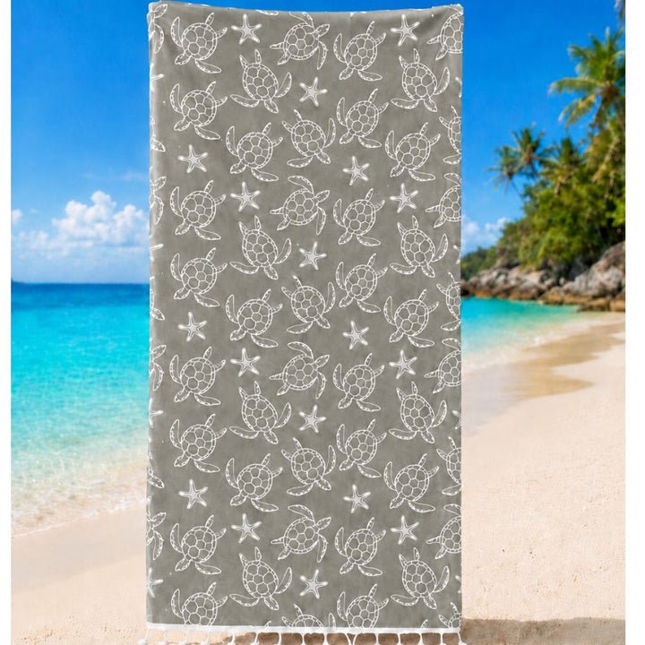 Fouta Seychelles Kaki