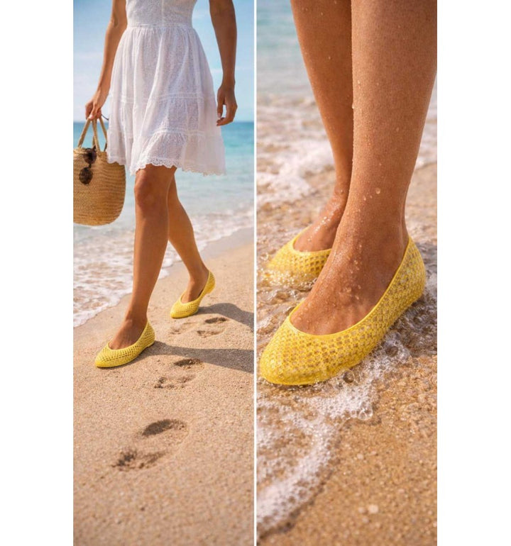 Ballerines Dorées