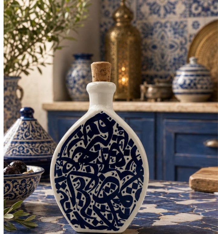 Keramikflasche Calligraphie Cordoba