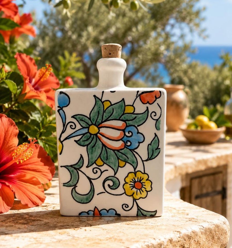 Sanremo ceramic bottle