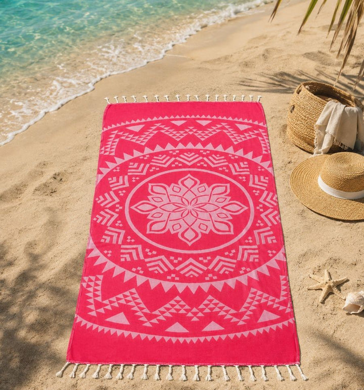 Telo mare Bohemien rosa Incarnadine