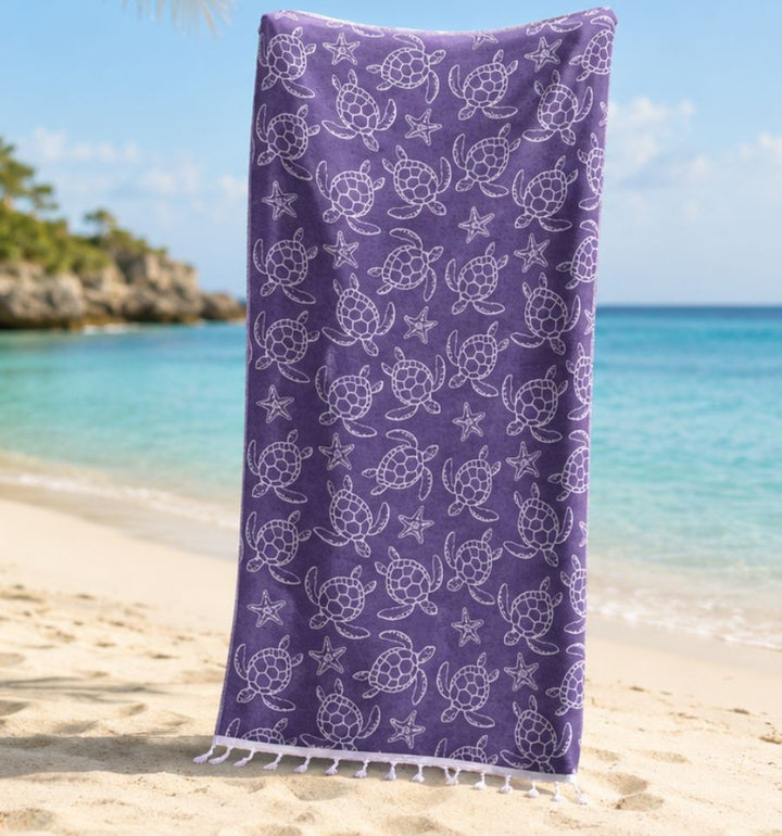 Fouta Seychelles Mauve